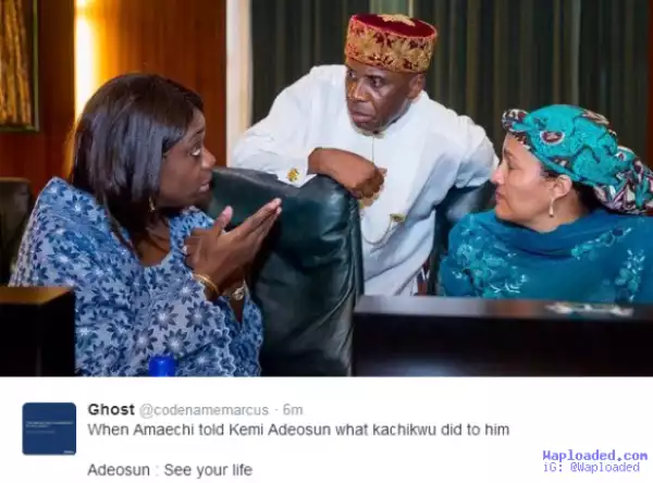 Nigerians react to Amaechi/Kachikwu